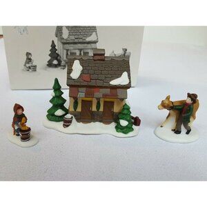 Dept 56 New England Village - Tending the New Calves